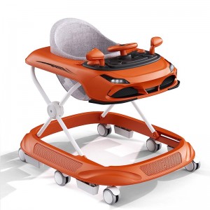 Baby walker, anti-rollover, foldable, 6-18 month baby walker, enlightenment stroller, balance scooter, portable