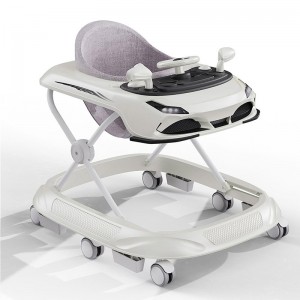 Baby walker, anti-rollover, foldable, 6-18 month baby walker, enlightenment stroller, balance scooter, portable