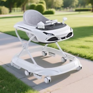 Baby walker, anti-rollover, foldable, 6-18 month baby walker, enlightenment stroller, balance scooter, portable