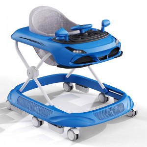 Baby walker, anti-rollover, foldable, 6-18 month baby walker, enlightenment stroller, balance scooter, portable