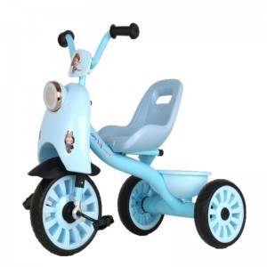 厂家儿童三轮车脚踏车大号玩具车宝宝自行车防侧翻轻便三轮车