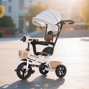 New children's tricycle baby stroller toddler bicycle 1-3-5 year old baby stroller bike