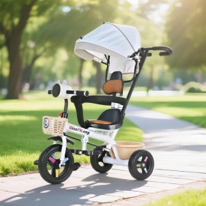 New children's tricycle baby stroller toddler bicycle 1-3-5 year old baby stroller bike