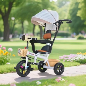 New children's tricycle baby stroller toddler bicycle 1-3-5 year old baby stroller bike
