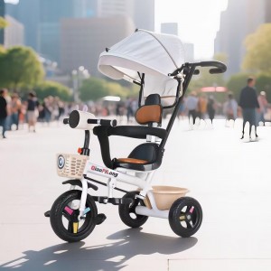 New children's tricycle baby stroller toddler bicycle 1-3-5 year old baby stroller bike