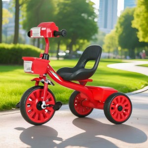 儿童三轮车脚踏自行车大灯脚踏车幼童手推男女童车源头工厂