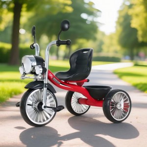 children's tricycle bicycle 1-6 year old baby motorcycle shaped stroller toy car