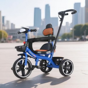 large soft seat children's tricycle bicycle 1-3-5 year old lightweight baby stroller bicycle baby bike
