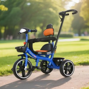 large soft seat children's tricycle bicycle 1-3-5 year old lightweight baby stroller bicycle baby bike