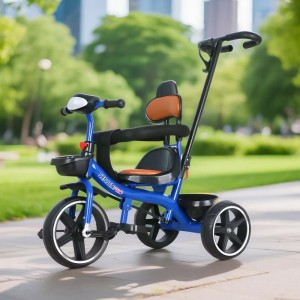 large soft seat children's tricycle bicycle 1-3-5 year old lightweight baby stroller bicycle baby bike