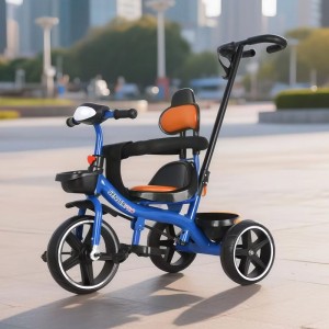 large soft seat children's tricycle bicycle 1-3-5 year old lightweight baby stroller bicycle baby bike