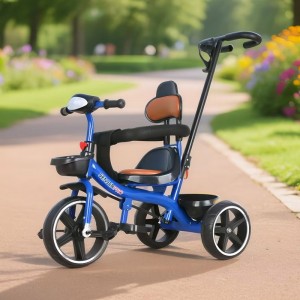 large soft seat children's tricycle bicycle 1-3-5 year old lightweight baby stroller bicycle baby bike