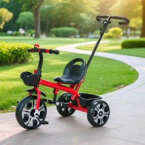 high quality plastic children's tricycle high standard portable putter tricycle baby tricycle child tricycle for sale riding toy car
