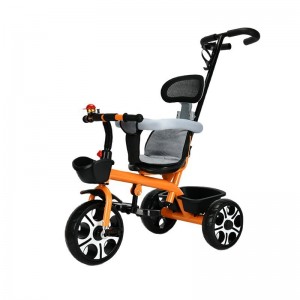 large soft seat children's tricycle bicycle 1-3-5 year old lightweight baby stroller bicycle baby bike