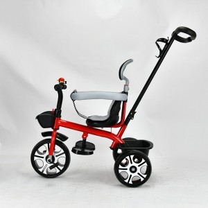 large soft seat children's tricycle bicycle 1-3-5 year old lightweight baby stroller bicycle baby bike