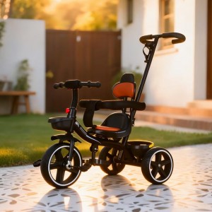 Manufacturers supply children's tricycles, baby pedals, three-wheeled bicycles, three-in-one hand push children's tricycles