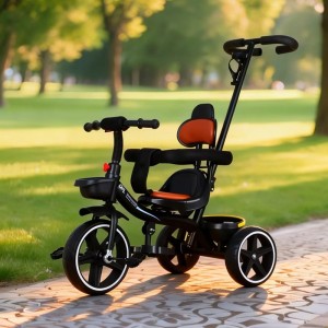 Manufacturers supply children's tricycles, baby pedals, three-wheeled bicycles, three-in-one hand push children's tricycles