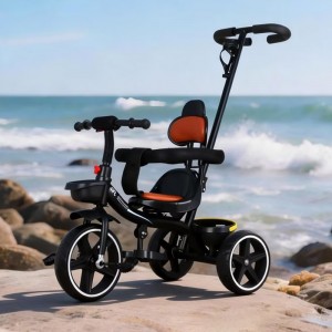 Manufacturers supply children's tricycles, baby pedals, three-wheeled bicycles, three-in-one hand push children's tricycles
