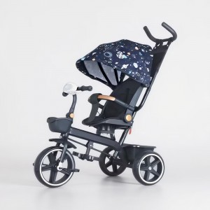 tricycle 2-6 year old children's music riding scooter bicycle children's tricycle stroller