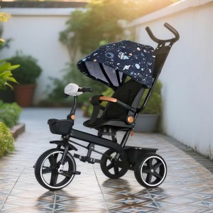 tricycle 2-6 year old children's music riding scooter bicycle children's tricycle stroller