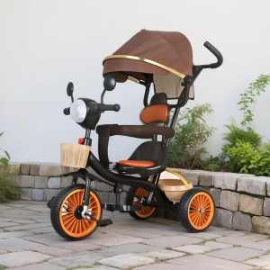 children's tricycle large baby outdoor baby walker bicycle 1-3-6 year old lightweight bicycle baby tricycle