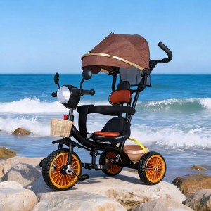 children's tricycle large baby outdoor baby walker bicycle 1-3-6 year old lightweight bicycle baby tricycle