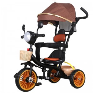 children's tricycle large baby outdoor baby walker bicycle 1-3-6 year old lightweight bicycle baby tricycle