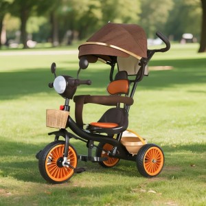 children's tricycle large baby outdoor baby walker bicycle 1-3-6 year old lightweight bicycle baby tricycle