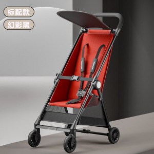 Baby toy artifact, lightweight folding pocket car, travel stroller, easy to carry, lightweight and compact, child hand push
