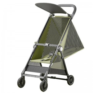 Baby walking artifact stroller, foldable roller, travel umbrella cart, can be used as a reclining pocket car, lightweight and compact for babies