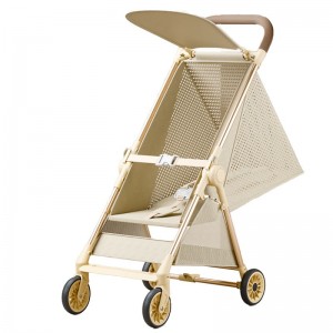 Baby walking artifact stroller, foldable roller, travel umbrella cart, can be used as a reclining pocket car, lightweight and compact for babies
