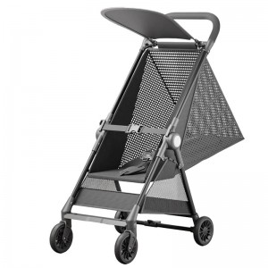 Baby walking artifact stroller, foldable roller, travel umbrella cart, can be used as a reclining pocket car, lightweight and compact for babies