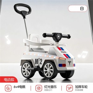 儿童新款电动车扭扭车四轮遥控玩具车1到3岁可坐可推宝宝周岁礼物