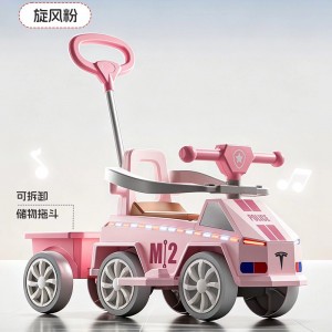New children's scooter, 1-3 year old, anti-rollover, four-wheel scooter, baby walker, yo-yo, push-slide