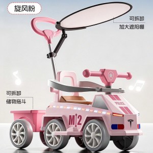 New children's scooter, 1-3 year old, anti-rollover, four-wheel scooter, baby walker, yo-yo, push-slide