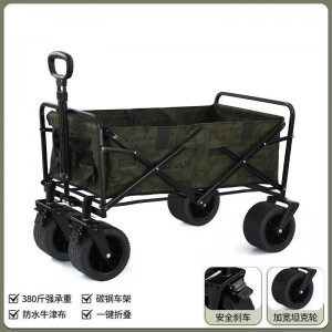 坚固耐用的可折叠多用途旅行车手推车 大容量旅行车手推车 可调节手柄旅行车