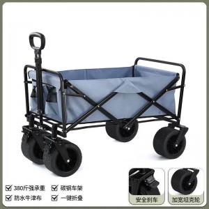 坚固耐用的可折叠多用途旅行车手推车 大容量旅行车手推车 可调节手柄旅行车