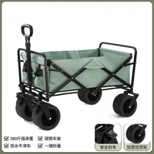 坚固耐用的可折叠多用途旅行车手推车 大容量旅行车手推车 可调节手柄旅行车