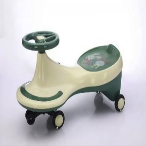 New design PP luminous wheels baby rocking glide music steering wheel children's rocking riding toy for 2 to 4 years