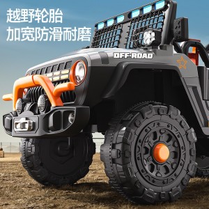 儿童电动男女孩子越野车双驱四驱遥控宝宝遥控电动汽车新款玩具车