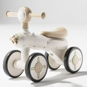儿童滑行车四轮小孩平衡车可坐可滑行溜溜车1-2-3-5玩具车无脚踏