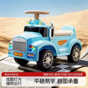 儿童四轮滑行防侧翻1-2-5岁4轮扭扭车儿童滑步车溜溜车可坐摇摇车