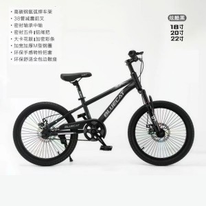 山地车中大童18-20-22寸运动碟刹6-12-15岁男孩女孩碳钢自行车