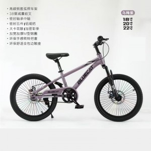 山地车中大童18-20-22寸运动碟刹6-12-15岁男孩女孩碳钢自行车