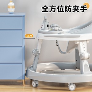 学步车防o型腿婴儿多种功能防侧翻宝宝可坐可推学行车起步车