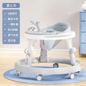 学步车防o型腿婴儿多种功能防侧翻宝宝可坐可推学行车起步车