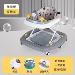 儿童学步车益智音乐灯光宝宝学步车一车多用防侧翻多种功能学步车