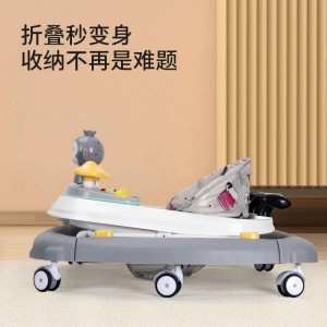 儿童学步车益智音乐灯光宝宝学步车一车多用防侧翻多种功能学步车