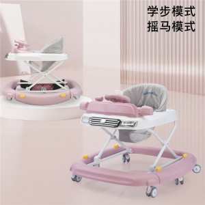 高品质婴儿学步车，带音乐灯光，婴儿学步助手，三合一卡通活动婴儿学步车，带轮子