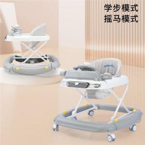 高品质婴儿学步车，带音乐灯光，婴儿学步助手，三合一卡通活动婴儿学步车，带轮子